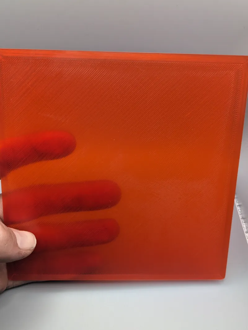 6" x 6" x .05" Test Sheet