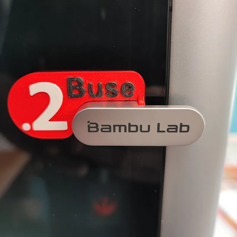 French relief Bambu Lab Nozzle Label for X1 / P1