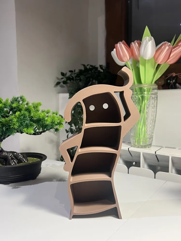 The "Curious Ghoul" - Minimalist Character Shelf - Free 3D Print Model ...