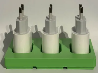 3x Apple Charger Brick Gridfinity