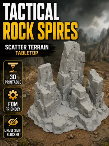 Escenografía en miniatura: Taktische Felsformation – Scatter Terrain — vista de referencia 2