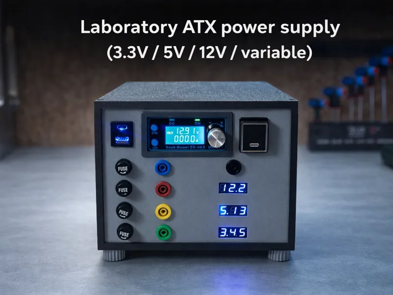 Laboratory / test bench ATX Power Supply