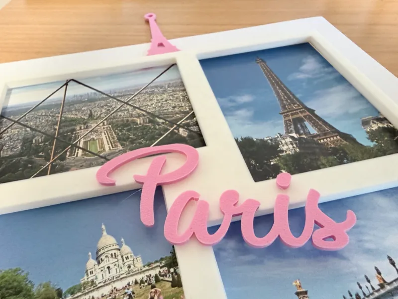 Paris 4 Picture Frame – Perfect for Your Memories