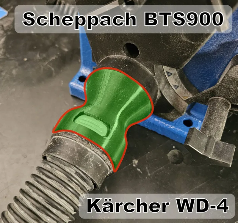 Scheppach BTS900 to Kärcher WD-4