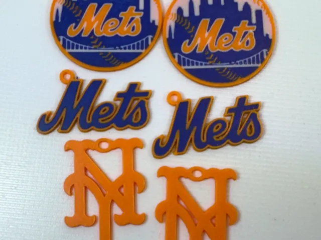 New York Mets Earrings