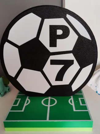 Soccer Lamp. lámpara de futbol