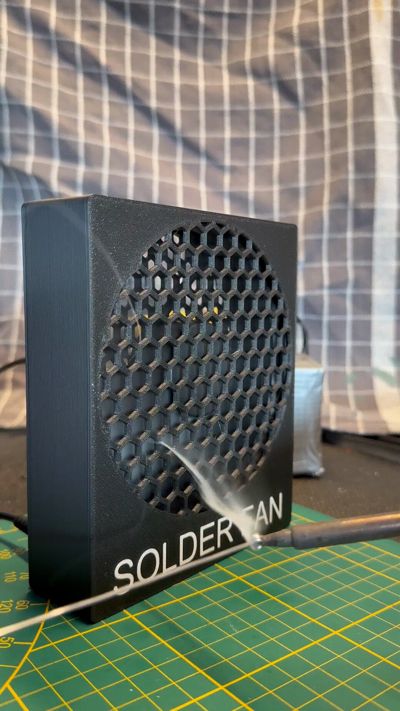 Solder fan 