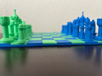 Whole chess set