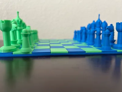 Whole chess set