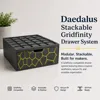 Daedalus: Width: 5; Length: 2,3,4,5; Height: 1.5, 2, 2.5, 3"