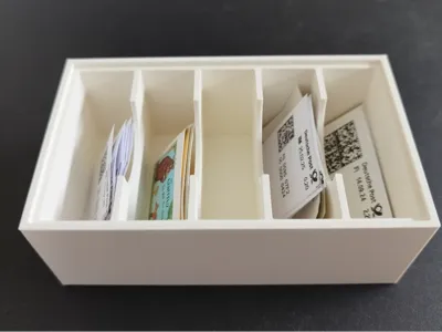Postage Stamp Storage Container