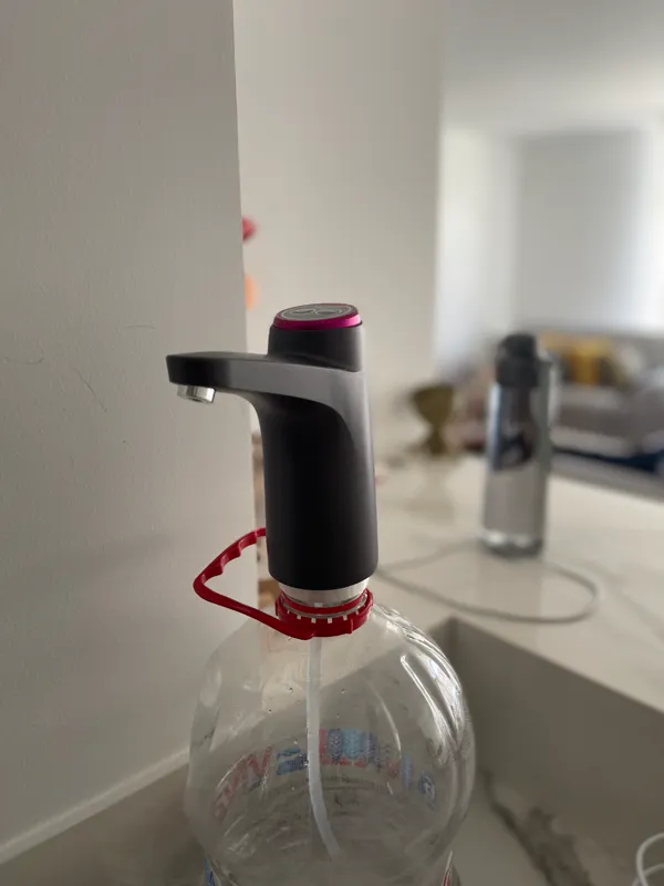 Adaptateur pompe à eau pour bonbonne 5L