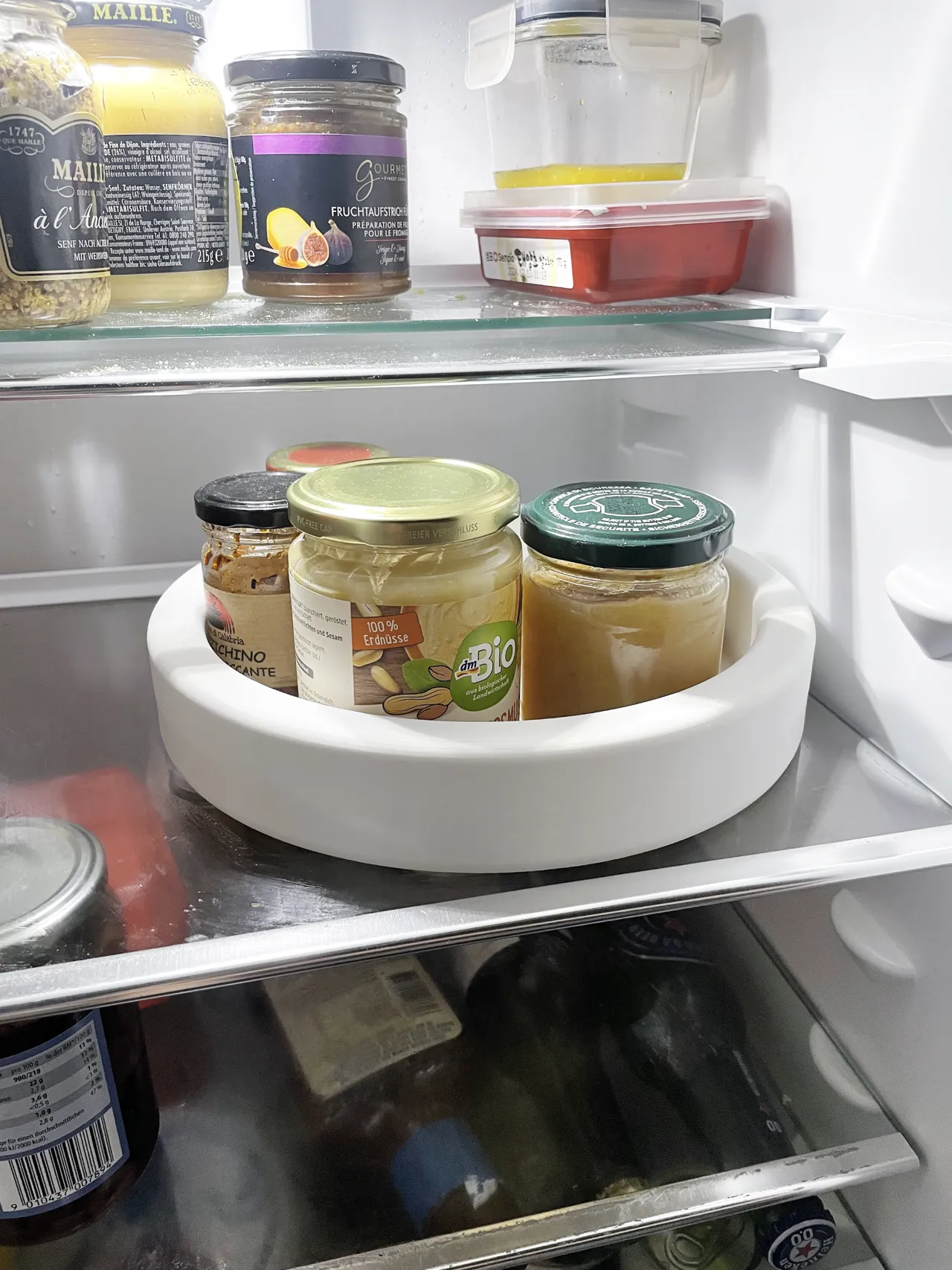 Rotating Plate (fridge, organizer, spices, ...) view 2