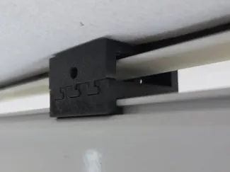 Bracket for mounting a busbar trunking