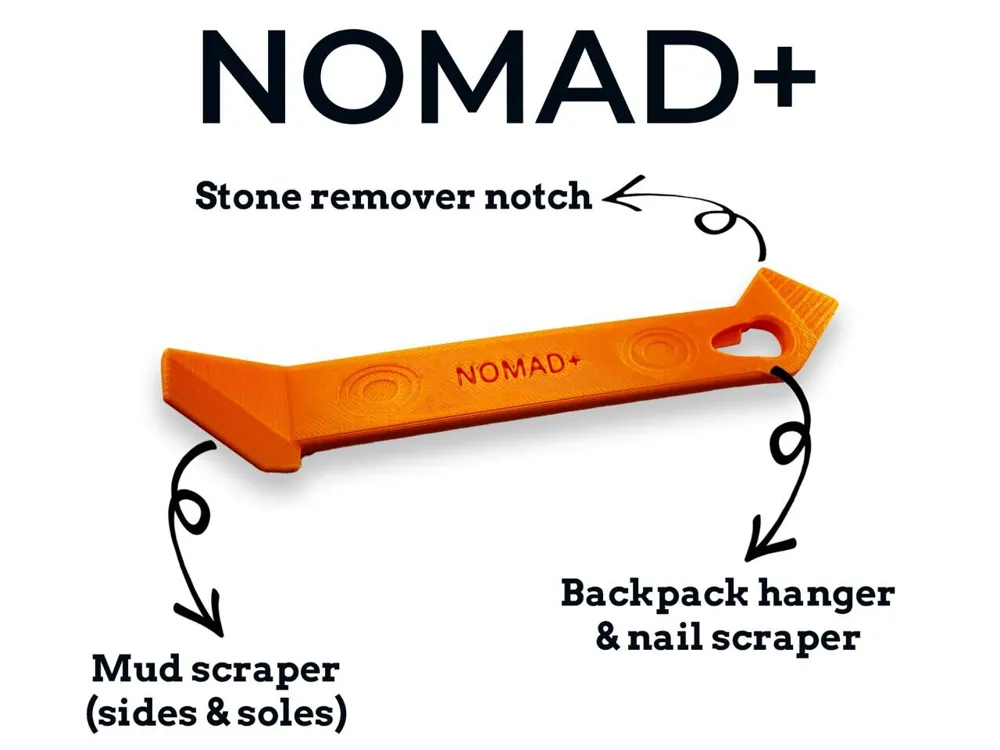 Nomad+ The minimalist boot scraper for real hikers by FK MakerWorld ...
