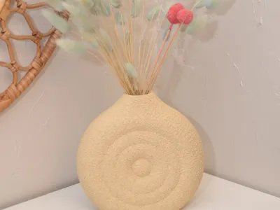 Organic Lemo Vase – 3D Printable Decorative Vase