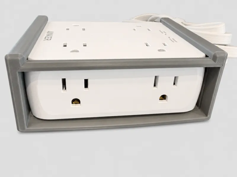 Wall-Desk Mount Cradle for Anker 341 Power Strip