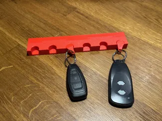 Hidden-Screw Key Holder with Dovetail Mount