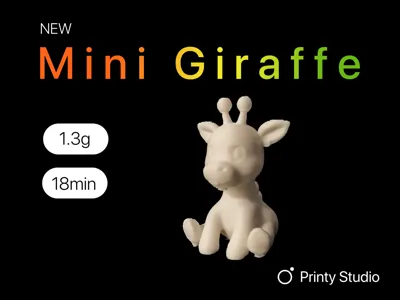 cute mini giraffe