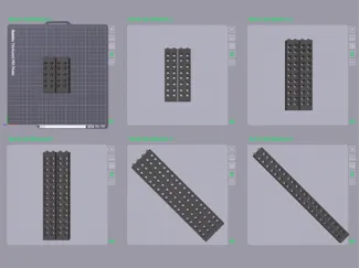 Parametric Rail for 10" Mini Rack