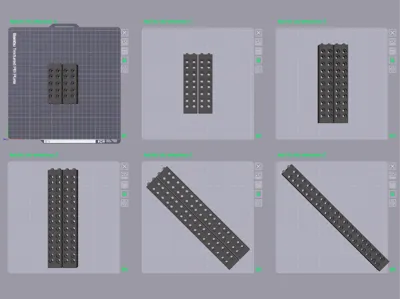 Parametric Rail for 10" Mini Rack