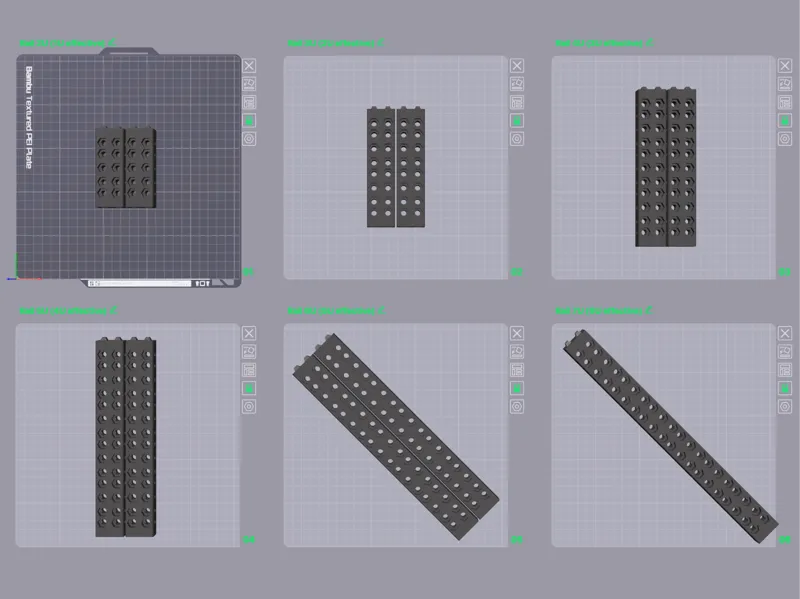 Parametric Rail for 10" Mini Rack