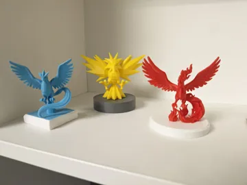 Estante o repisa: Articuno,Zapdos,Moltres - Legendary Bird Trio Set — vista de referencia 2