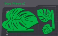 Porte-cartes de visite feuille de Monstera — photo 4