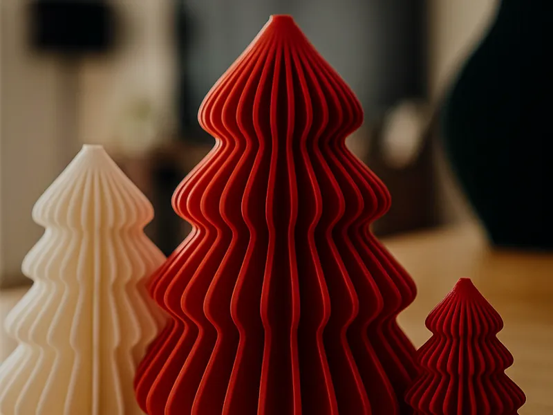 Scandinavian Style Christmas Trees - Minimal Decor