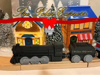 The Polar Express Christmas Train wooden railway