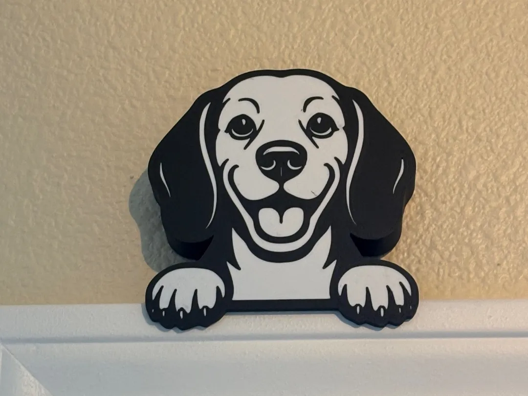 Beagle Door Topper by MaJiK MakerWorld: Download Free 3D Models