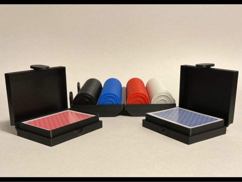 Poker Set + Carrier Case