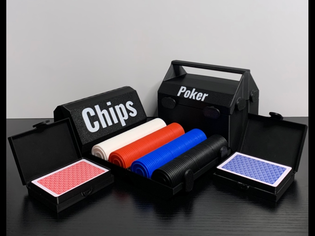 Poker Chip & Card Organizer
