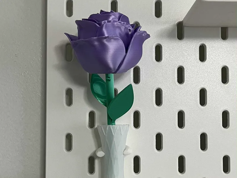 Skadis Bud Vase and Holder