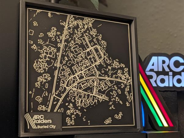 Arc Raiders Map Fan Art - Buried City