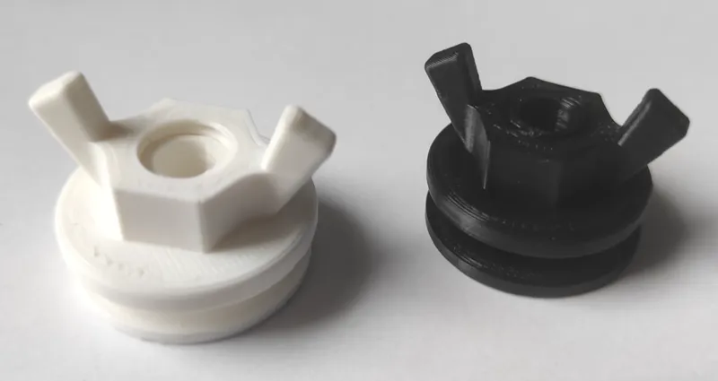 Tarpaulin cover knob