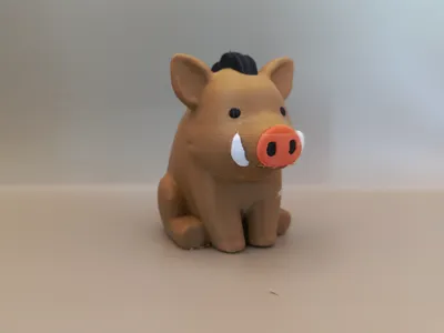 A Chibi Wild Boar