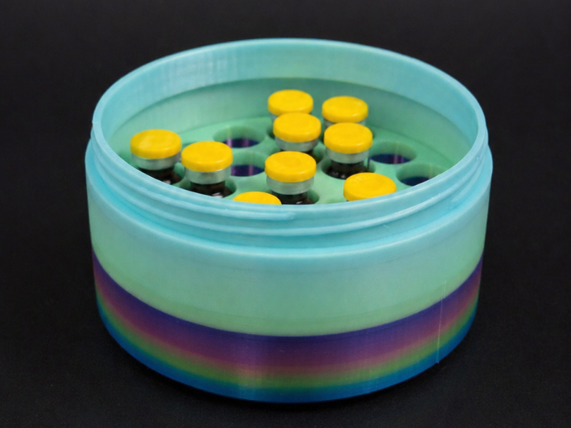 Peptide Jar storage container 
