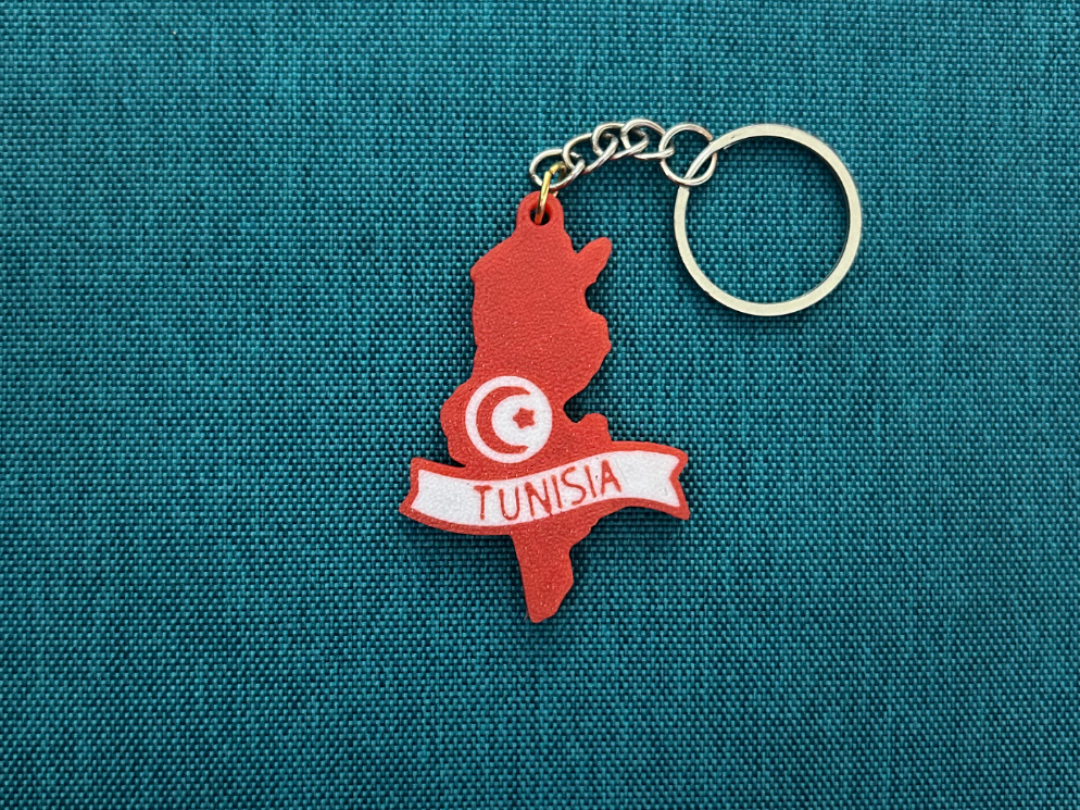 Tunisia Keychain