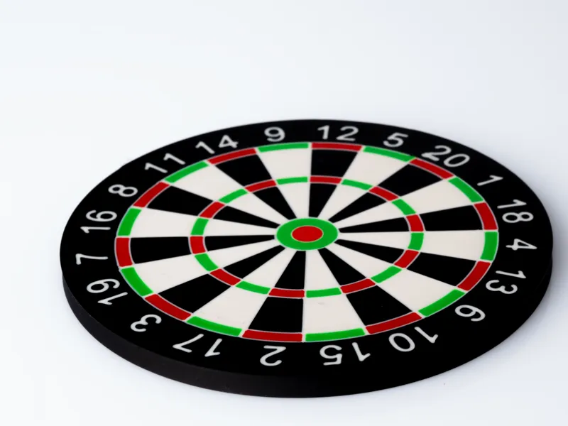 Dartboard Style Drink Coaster