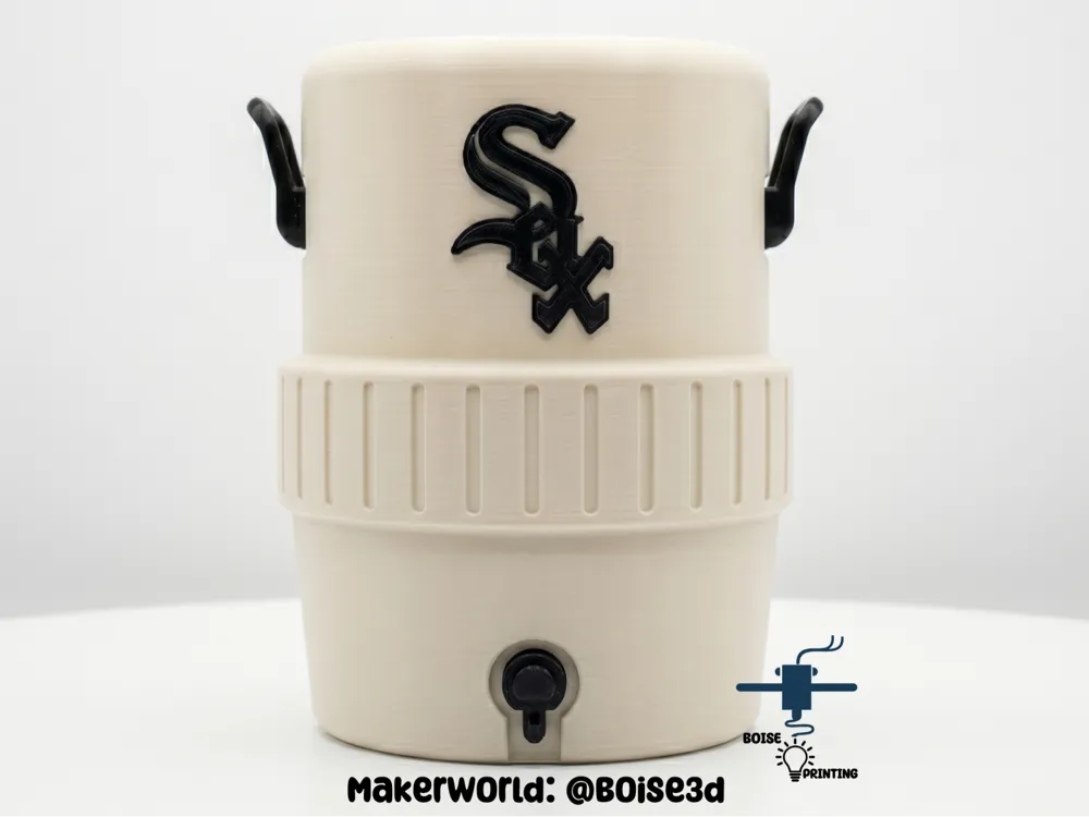 Chicago White Sox - Igloo Cooler Koozie - Free 3D Print Model - MakerWorld