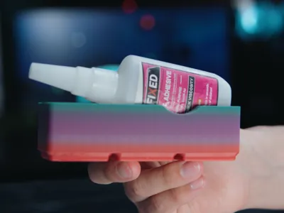 Gridfinity Super Glue Holder