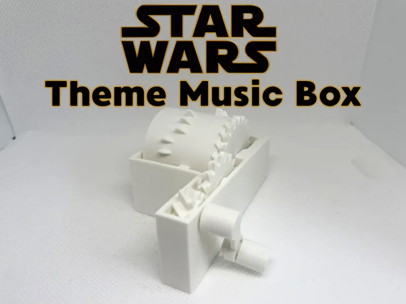 Imperial March Star Wars Theme Music Box