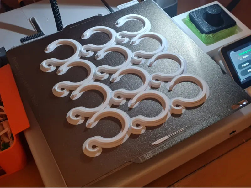 Curtain rod hook for hanging  decoration lights