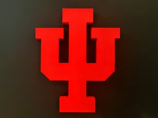 Indiana University (IU) Hoosier Symbol