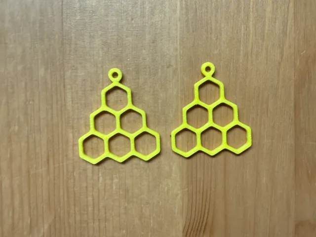 Honey Comb Earrings