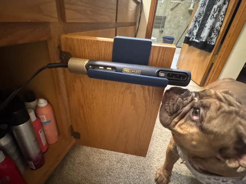 Universal Hair Tool Mount and Conair Attach Rack