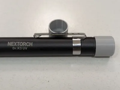 Flashlight button protector