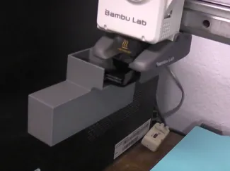 Slide On poop container for A1printers.