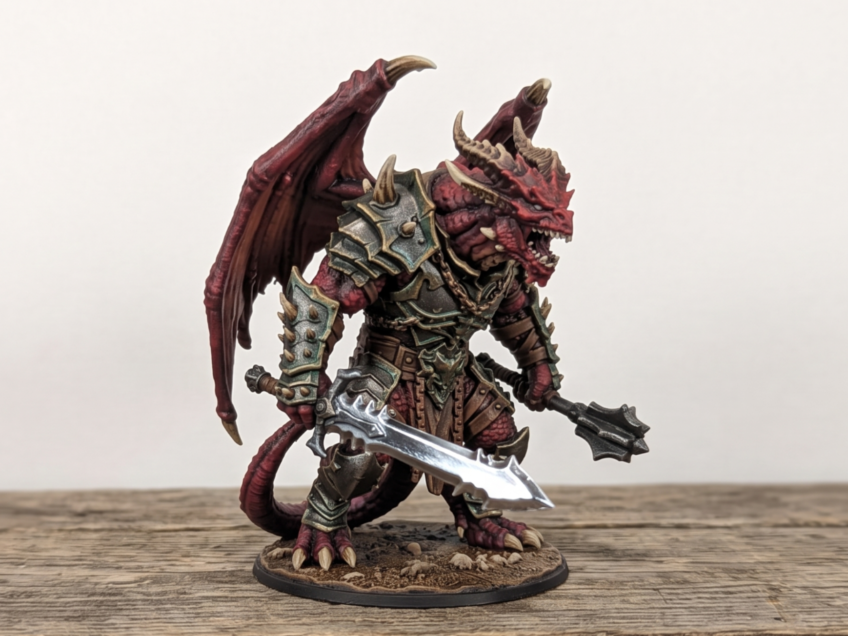 DnD Pit Fiend miniature